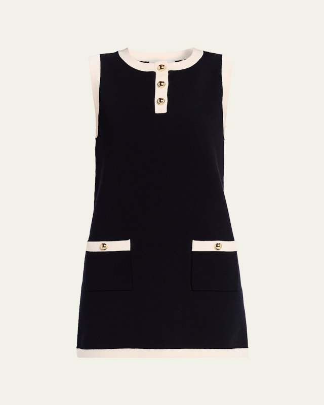 The Mixed Mini Dress